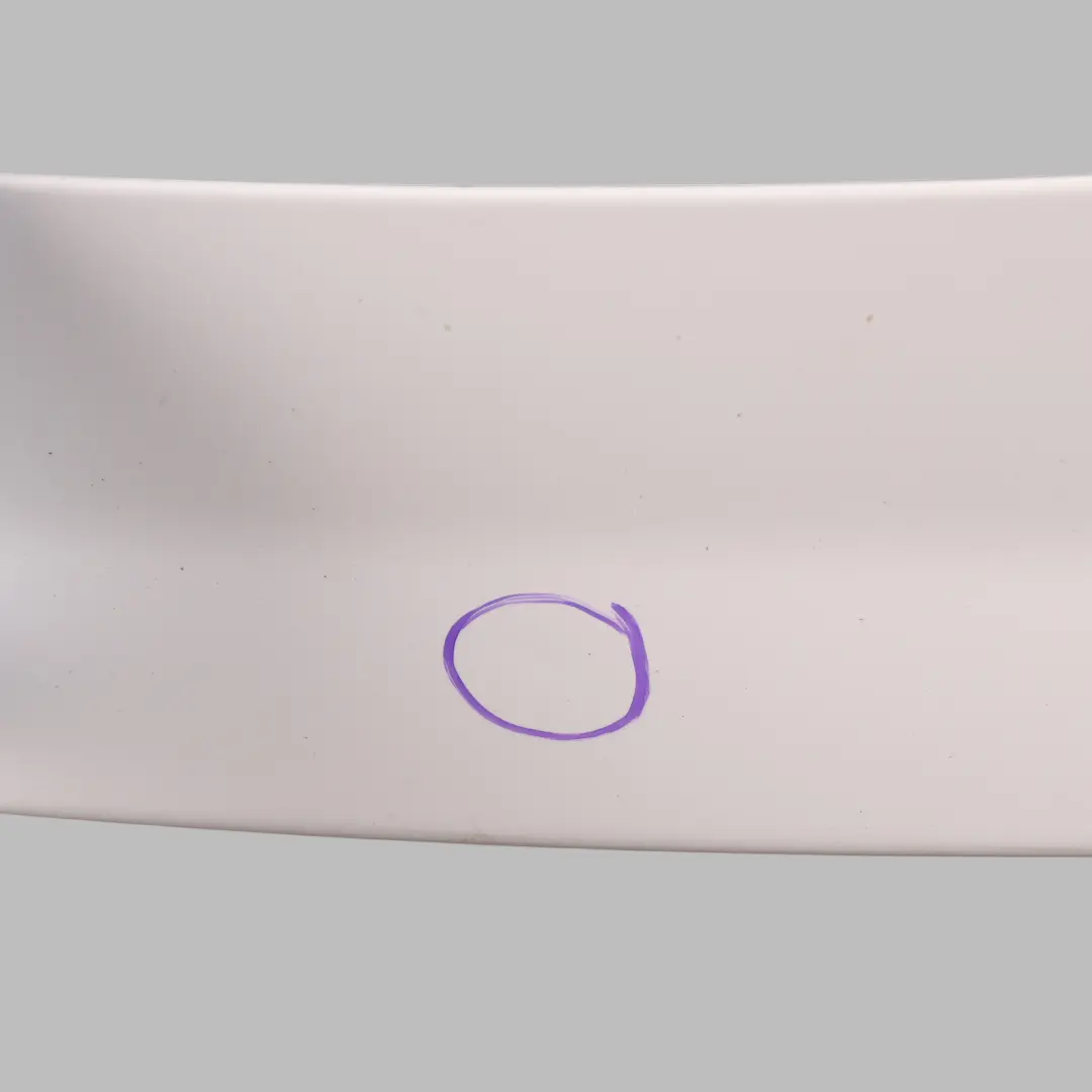 Audi TT 8J Rear Spoiler Tailgate Trunk Electric Trim Panel Ibis White - Y9C - SKU 8J0827948D-IWH - Part number 8J0827948D