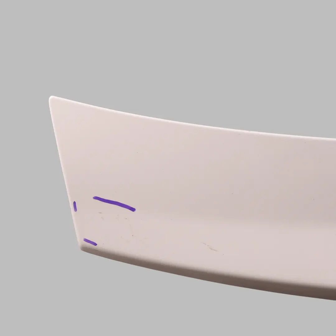 Audi TT 8J Rear Spoiler Tailgate Trunk Electric Trim Panel Ibis White - Y9C - SKU 8J0827948D-IWH - Part number 8J0827948D