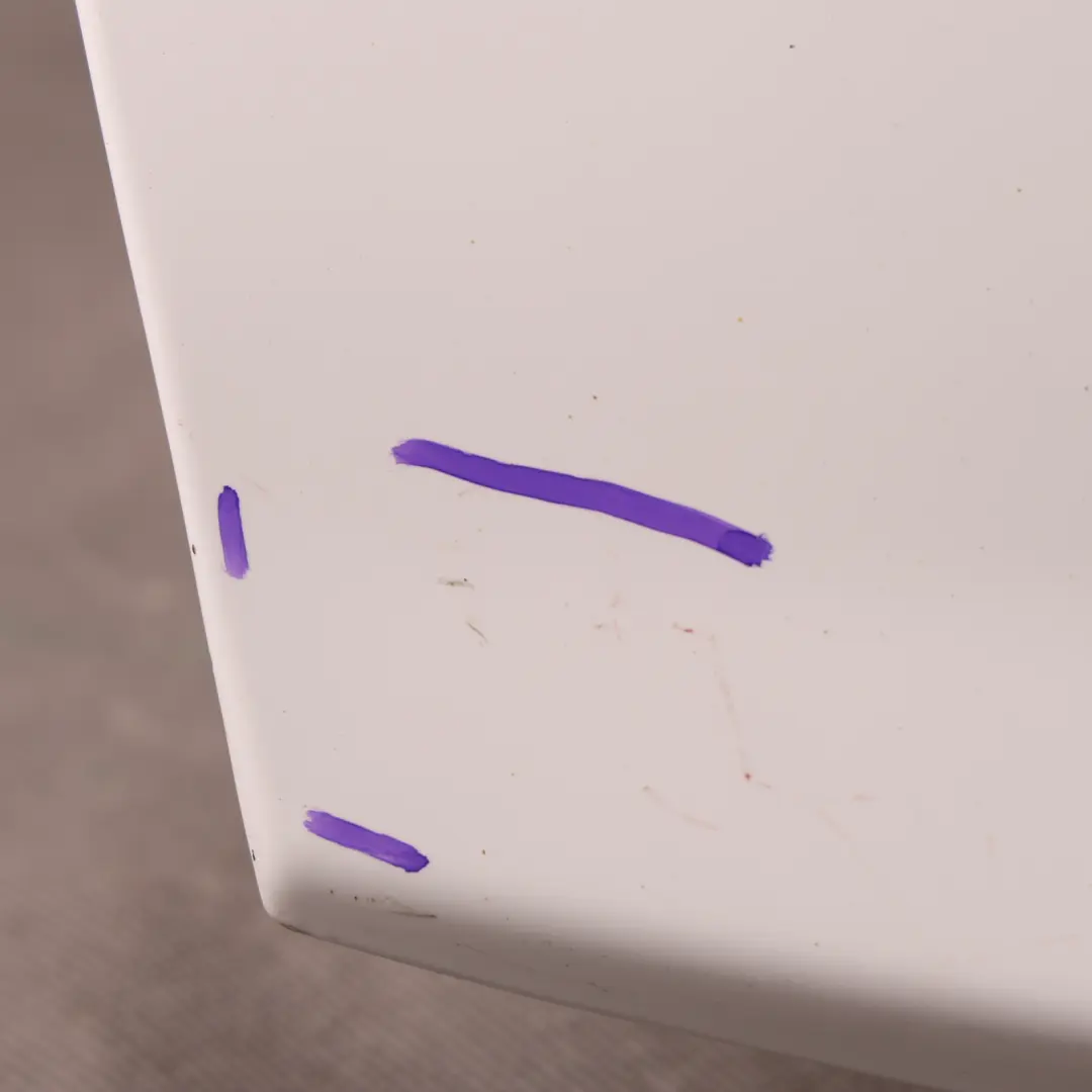 Audi TT 8J Rear Spoiler Tailgate Trunk Electric Trim Panel Ibis White - Y9C - SKU 8J0827948D-IWH - Part number 8J0827948D