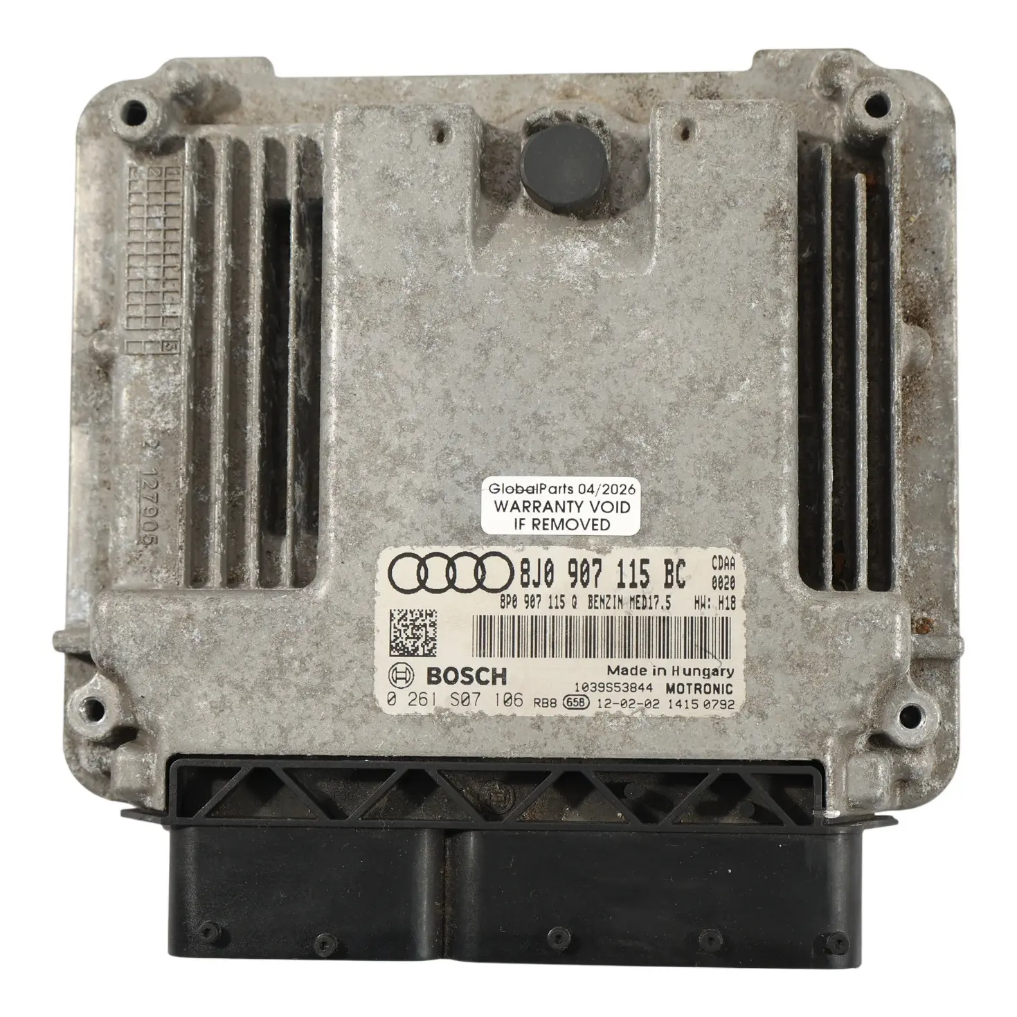 Audi TT 8J Sterownik Silnika ECU 1.8 TFSI CDAA 160KM Manualna 8J0907115BC