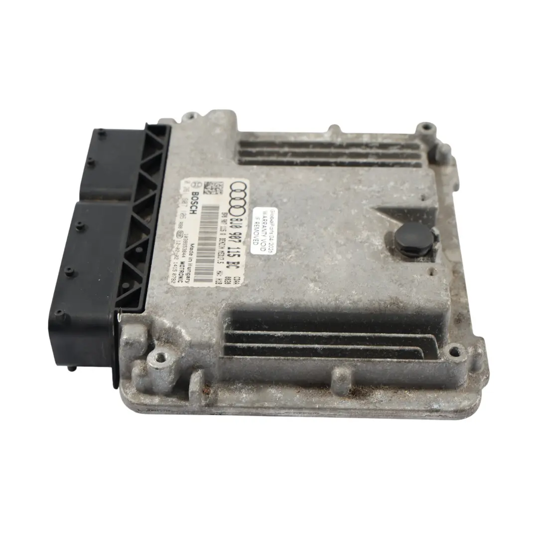 Audi TT 8J Engine Control Unit Module ECU 1.8 TFSI CDAA 160HP Manual - SKU 8J0907115BC-1 - Part number 8J0907115BC