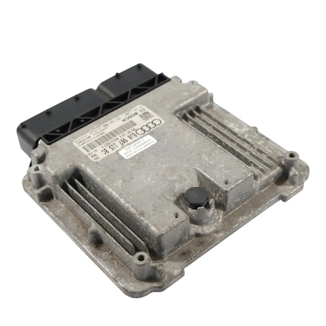 Audi TT 8J Engine Control Unit Module ECU 1.8 TFSI CDAA 160HP Manual - SKU 8J0907115BC-1 - Part number 8J0907115BC