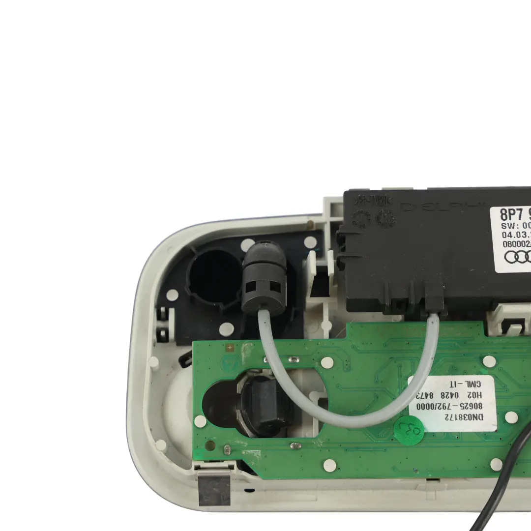 Audi A3 8P Luz Techo Interior Trasera Lámpara Lectura Interruptor 8P7951177 - SKU 8J0947111F - Número de pieza 8J0947111F