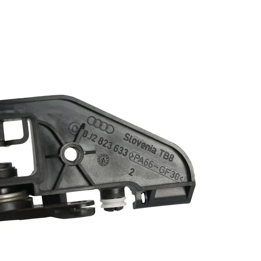 Audi TT 8J Bonnet Hood Release Handle Lever Mount Bracket Support - SKU RHD-8J2823633C - Part number 8J2823633C