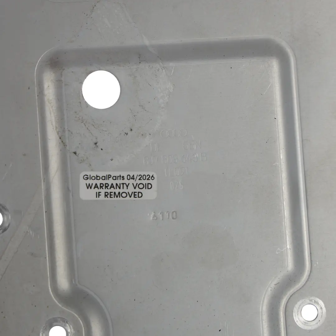 Audi TT TTS TTRS 8J Cabrio Dach Hydraulik Pumpe Abdeckung - SKU 8J7803643B - Teilenummer 8J7803643B