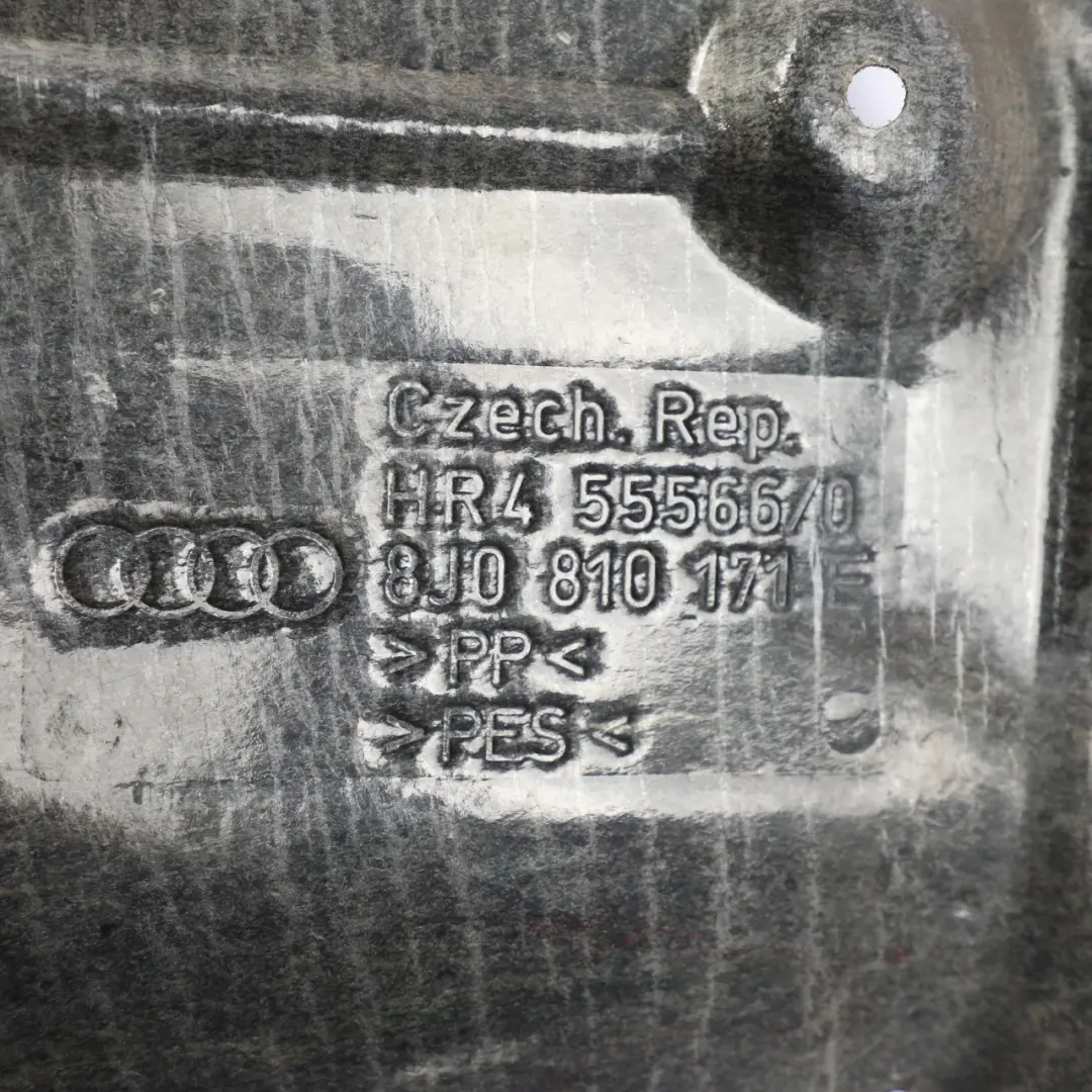 Arch Liner Splash Guard Left N/S 8J0810171E to Audi TT 8J Rear Wheel with Part number 8J7809051E Audi TT 8J Rear Wheel Arch Liner Splash Guard Left N/S 8J0810171E - SKU 8J7809051E - Part number 8J7809051E