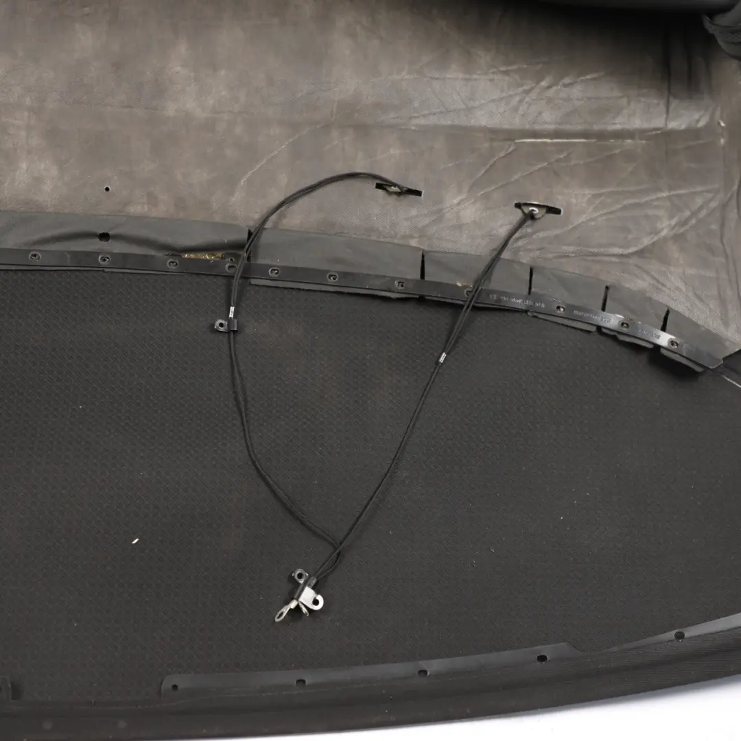 Audi TT 8J Cabrio Soft Top Copertura tetto pieghevole in tessuto nero - SKU 8J7871035B - Numero di parte 8J7871035B