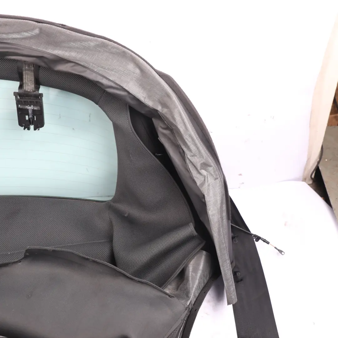 Audi TT 8J Cabrio Soft Top Folding Roof Cover Cloth Black - SKU 8J7871035B - Part number 8J7871035B