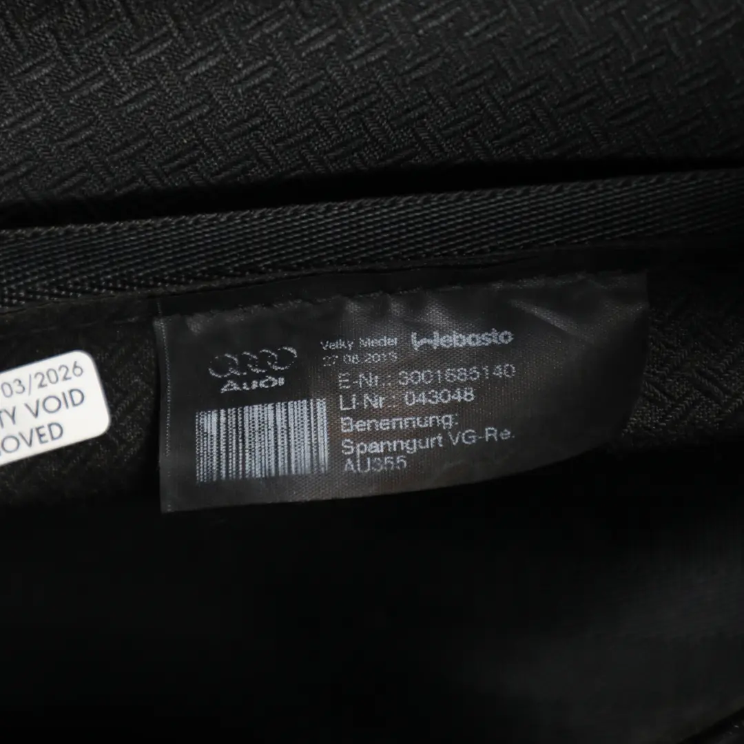 Soft Top Techo Plegable Cubierta de tela Negro para Audi TT 8J Cabrio con número de pieza 8J7871035B Audi TT 8J Cabrio Soft Top Techo Plegable Cubierta de tela Negro - SKU 8J7871035B - Número de pieza 8J7871035B