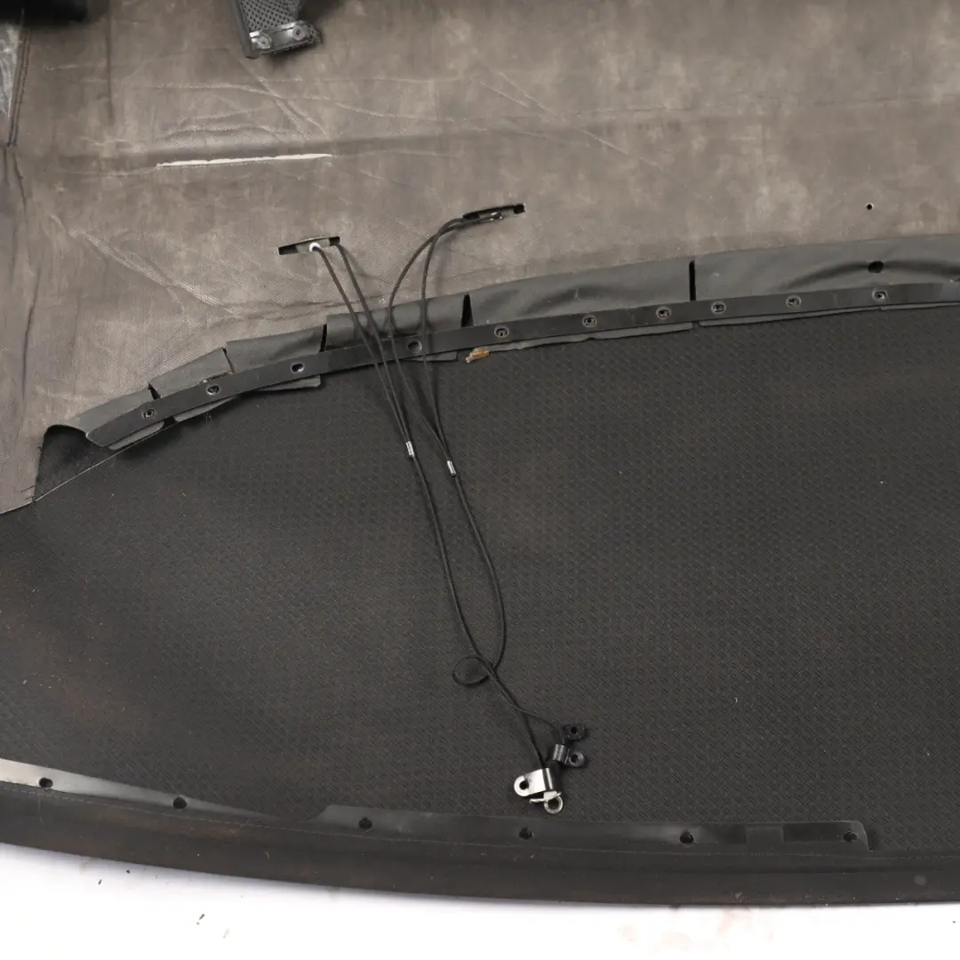 Audi TT 8J Cabrio Soft Top Folding Roof Cover Cloth Black - SKU 8J7871035B - Part number 8J7871035B