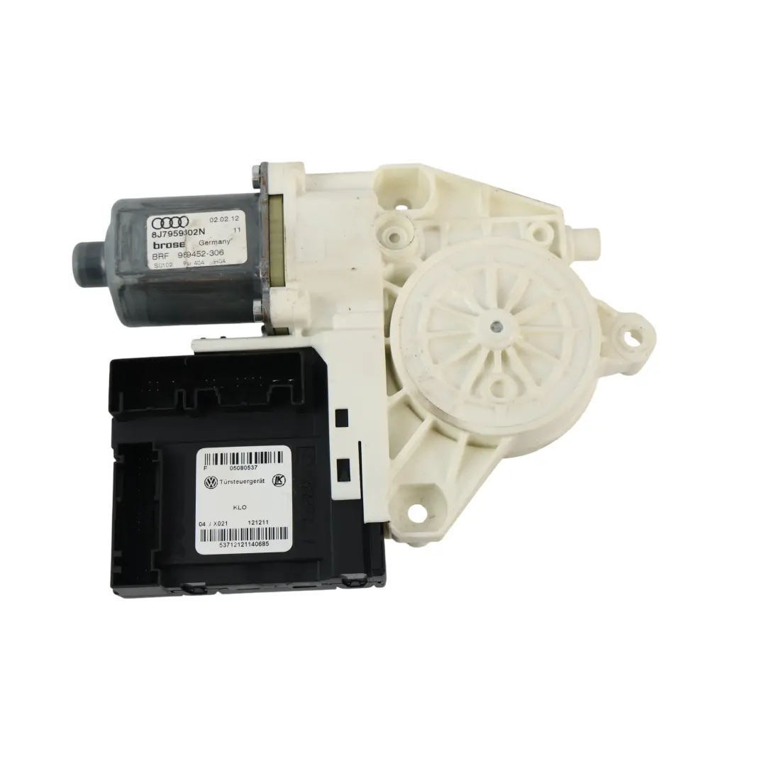 Regulador Elevalunas Puerta Delantera Lado Pasajero para Audi TT 8J Motor con número de pieza 8J7959802N Audi TT 8J Motor Regulador Elevalunas Puerta Delantera Lado Pasajero - SKU 8J7959802N - Número de pieza 8J7959802N