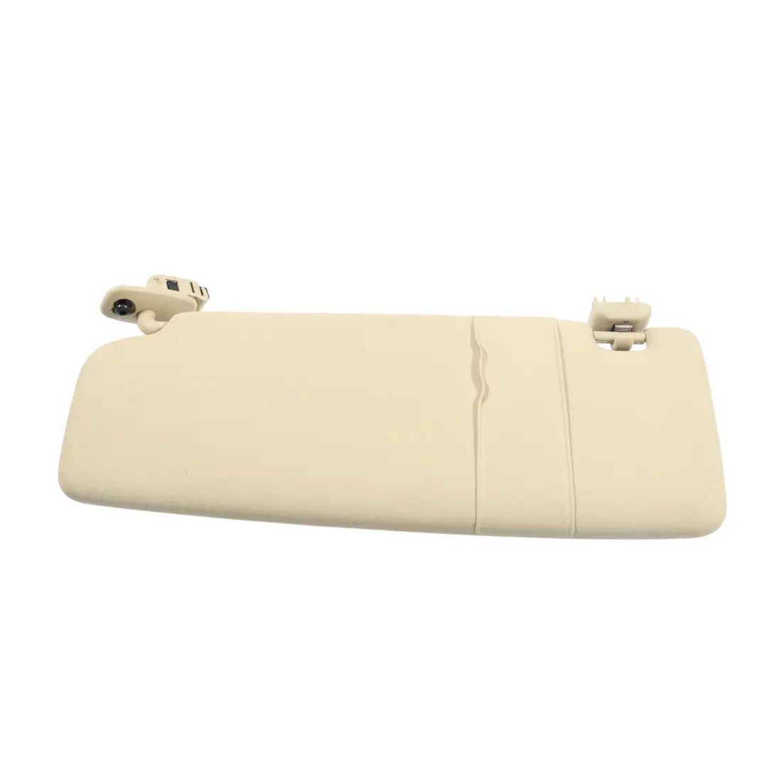 Sun Visor Shade Cover Panel Luxury Beige Right O/S to Audi TT 8J with Part number 8J8857552 Audi TT 8J Sun Visor Shade Cover Panel Luxury Beige Right O/S - SKU 8J8857552 - Part number 8J8857552
