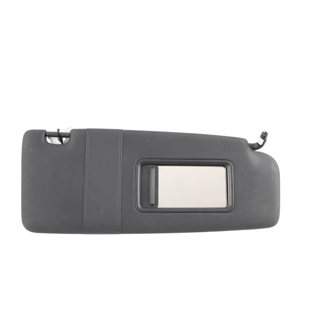Audi TT 8J Sun Visor Cover MIrror Panel Grey Front Right O/S - SKU 8J8857552H-1 - Part number 8J8857552H