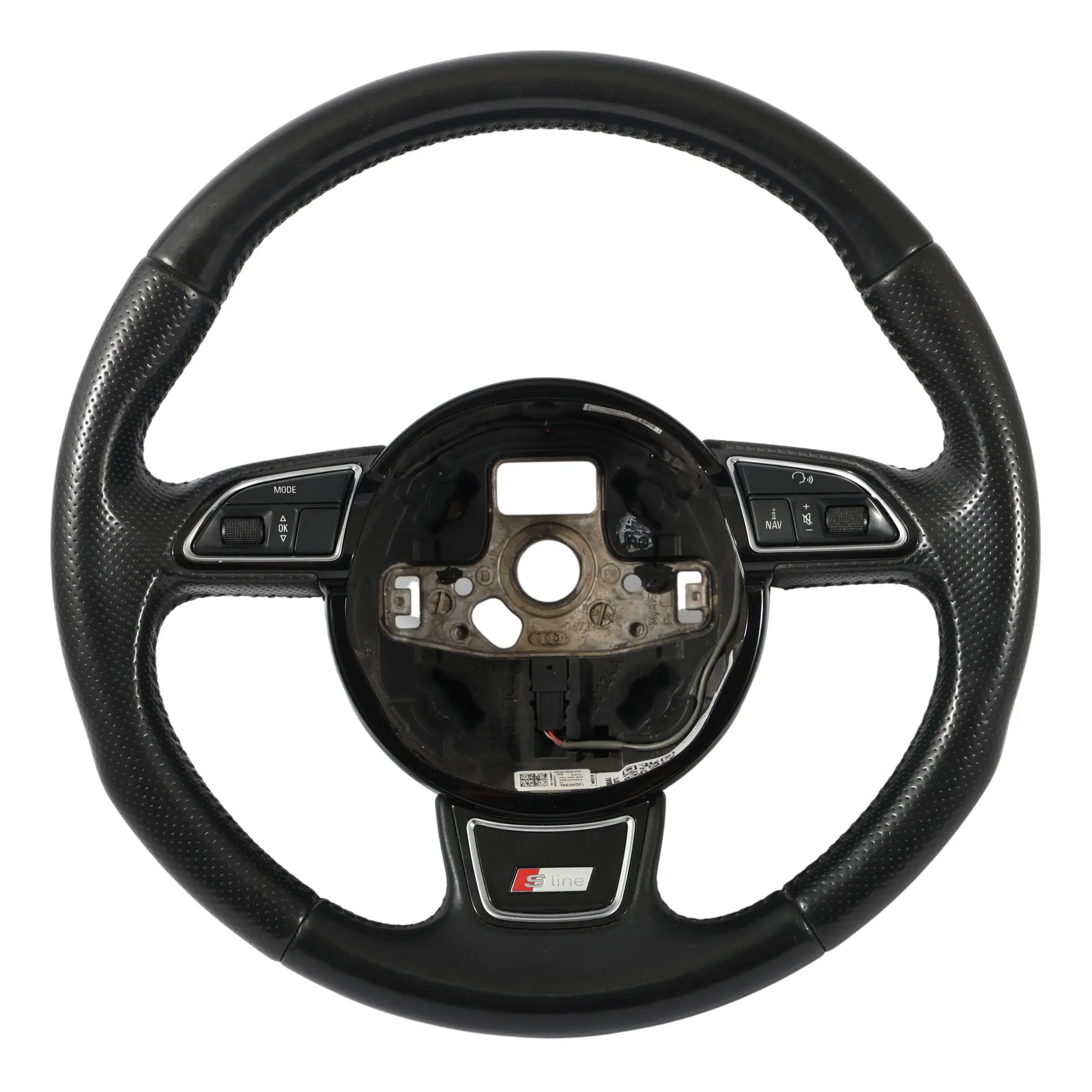 Audi A4 B8 A5 8T Q5 8R Steering Wheel S Line Black Leather 8K0419091CA