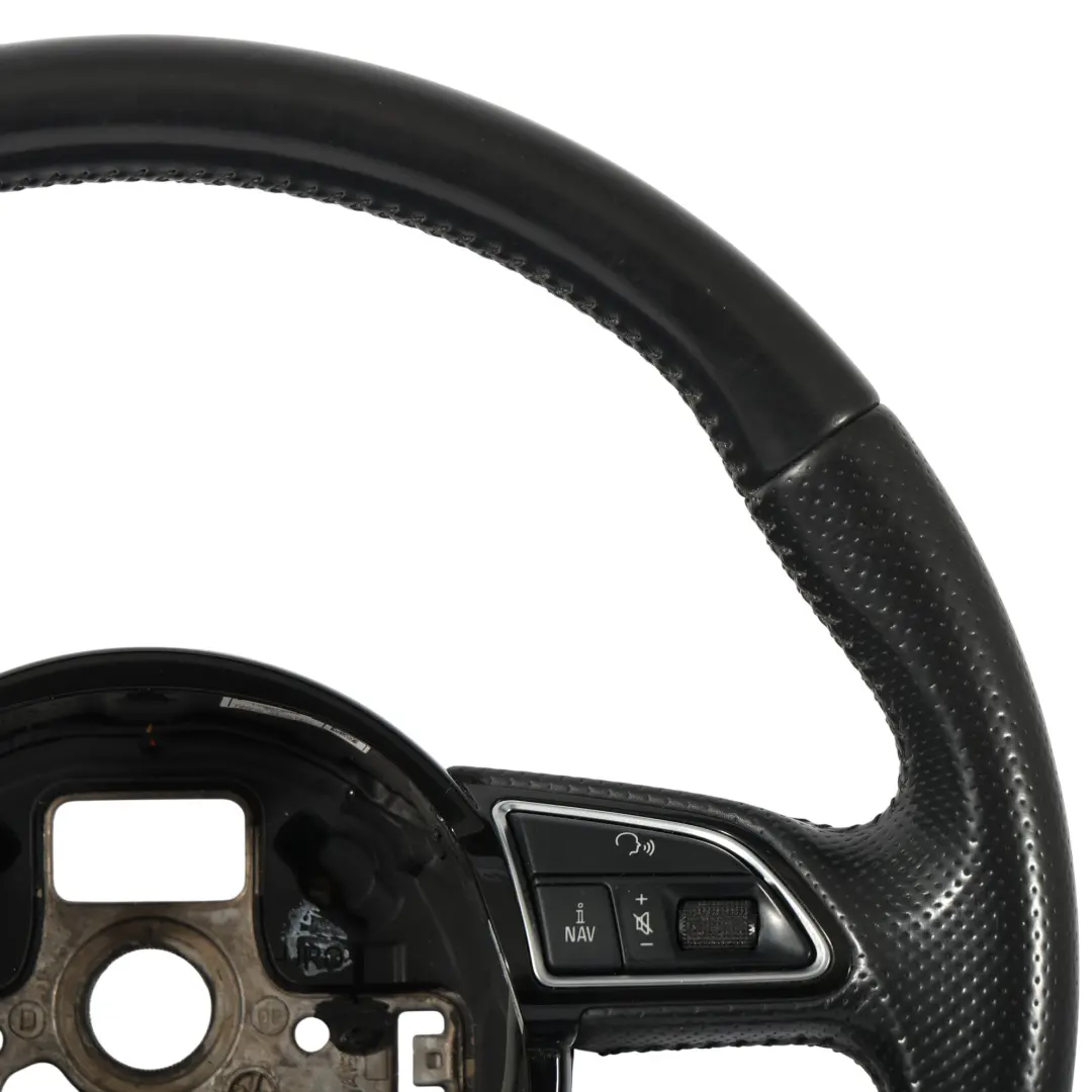 Lenkrad S Line Schwarz Leder für Audi A4 B8 A5 8T Q5 8R mit Teilenummer 8K0419091CA Audi A4 B8 A5 8T Q5 8R Lenkrad S Line Schwarz Leder - SKU 8K0419091CA - Teilenummer 8K0419091CA