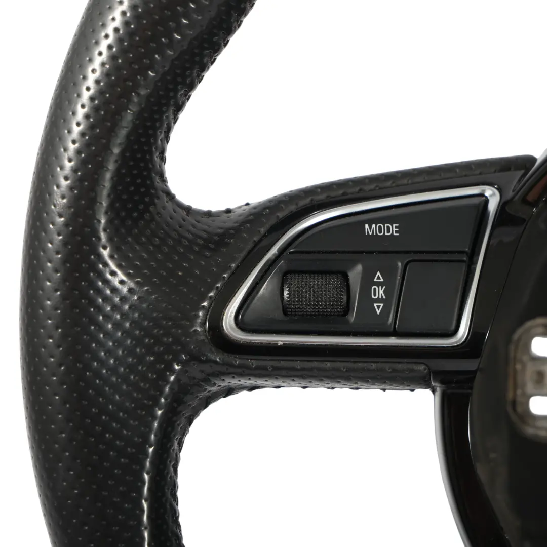 Pelle Nera per Audi A4 B8 A5 8T Q5 8R Volante S Line con numero di parte 8K0419091CA Audi A4 B8 A5 8T Q5 8R Volante S Line Pelle Nera - SKU 8K0419091CA - Numero di parte 8K0419091CA