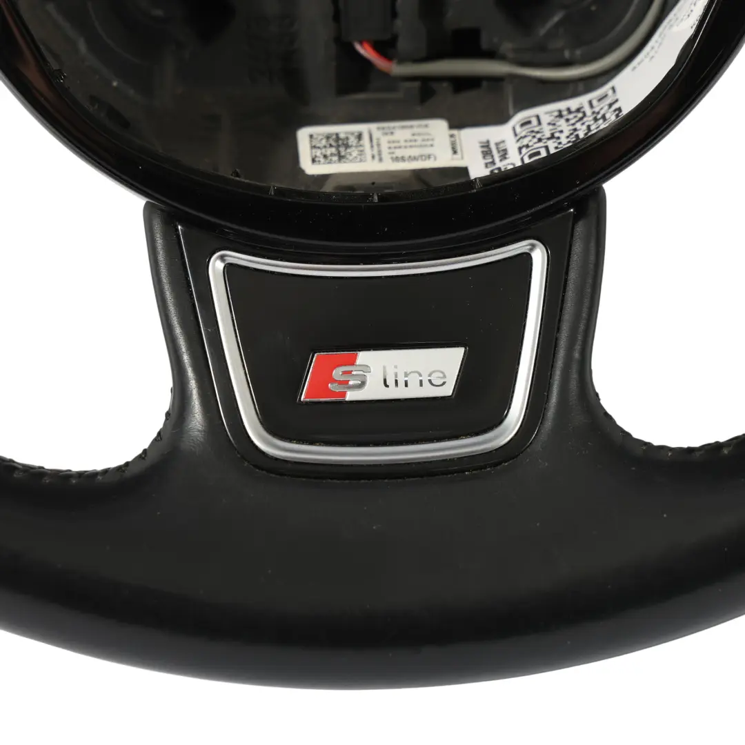 Kierownica S Line Czarna Skóra do Audi A4 B8 A5 8T Q5 8R o numerze 8K0419091CA Audi A4 B8 A5 8T Q5 8R Kierownica S Line Czarna Skóra - SKU 8K0419091CA - Numer Części 8K0419091CA