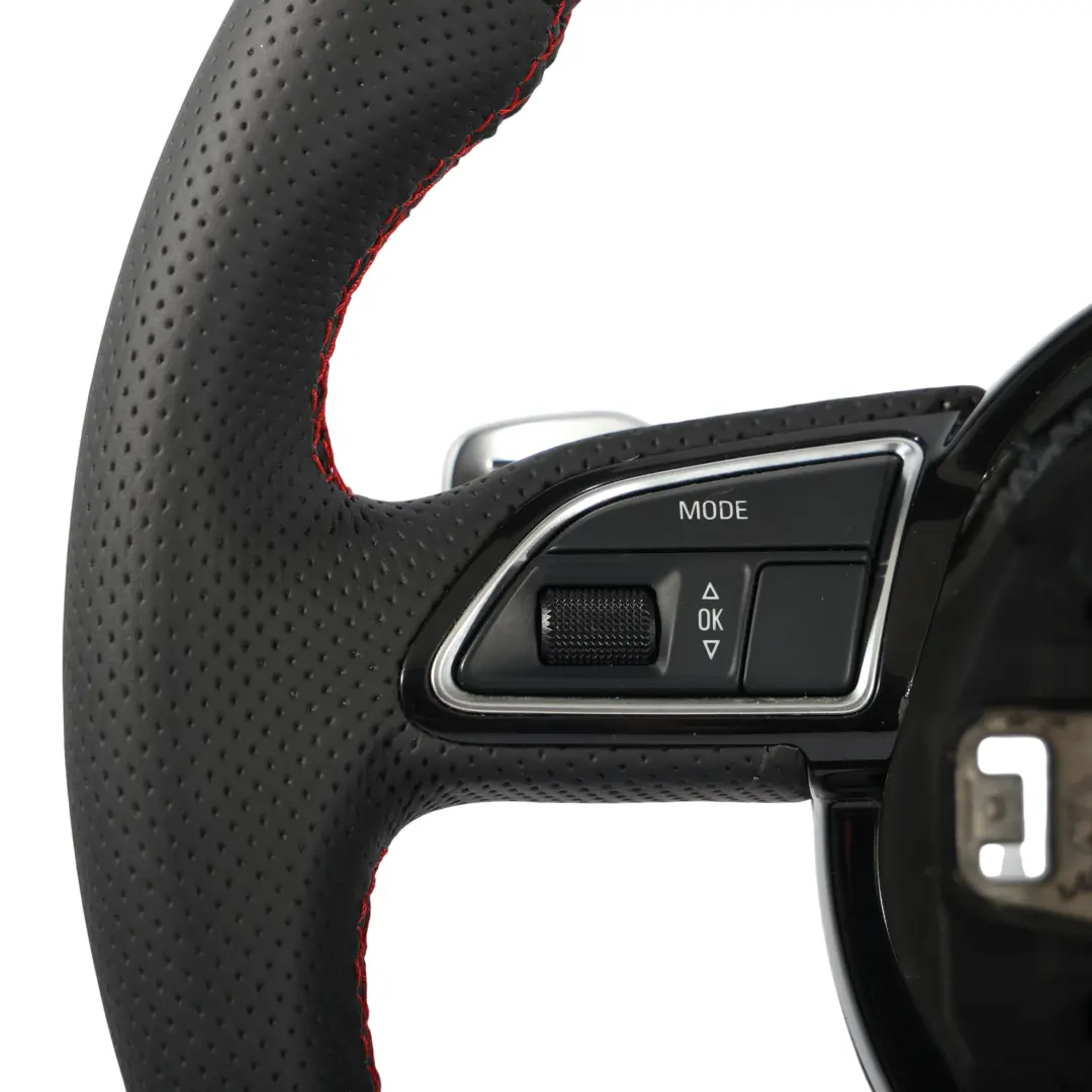 Audi A5 S5 8T Volant Direction NEW Leather Levier Vitesses Fond Plat - SKU 8K0419091CK-1 - Numéro de pièce 8K0419091CK