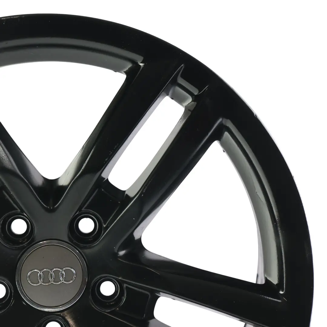 Audi A4 B8 A5 8T Felga Aluminiowa 18" ET47 8J Czarna - SKU 8K0601025CC-5 - Numer Części 8K0601025CC