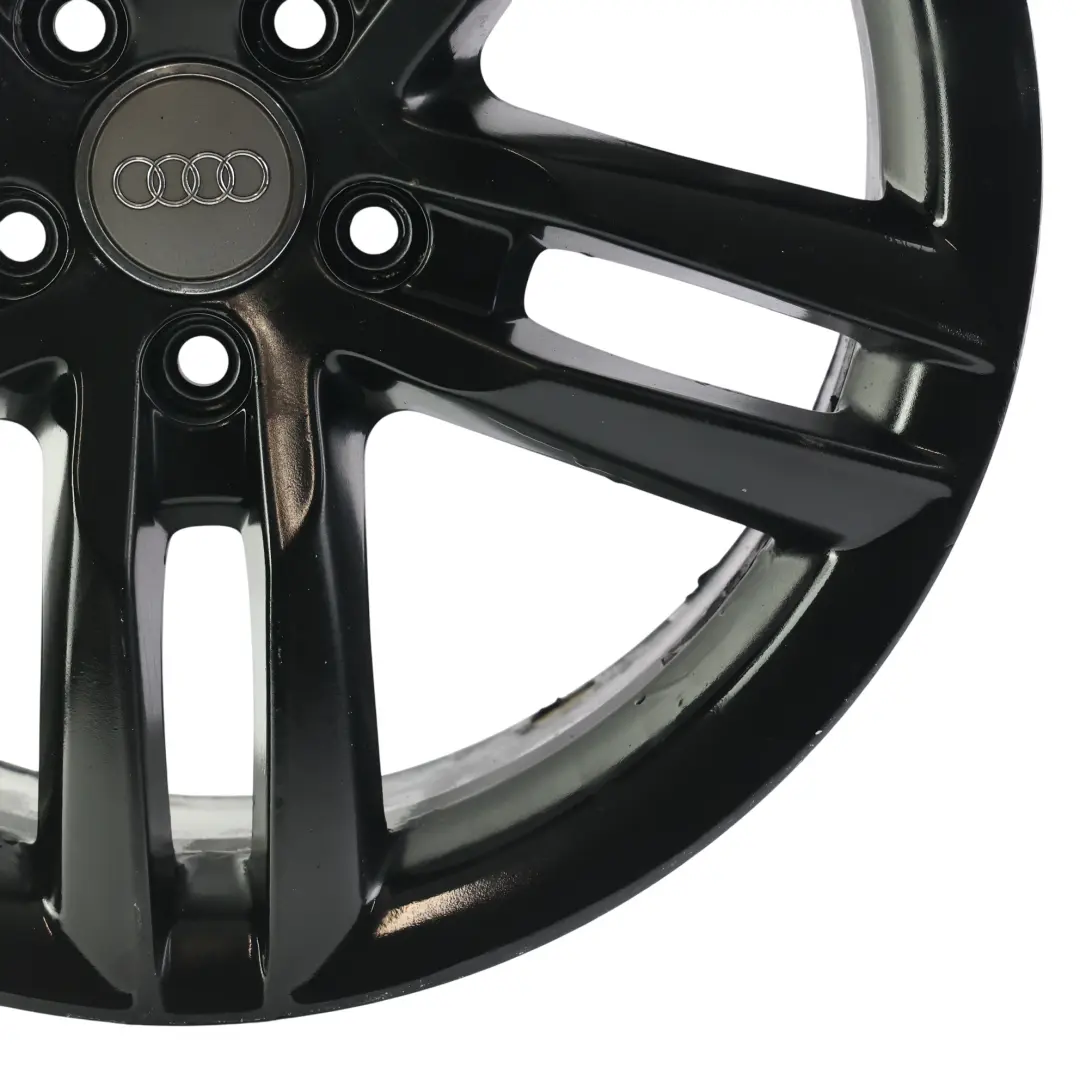 Alu Felge 18" ET:47 8J Schwarz für Audi A4 B8 A5 8T mit Teilenummer 8K0601025CC Audi A4 B8 A5 8T Alu Felge 18" ET:47 8J Schwarz - SKU 8K0601025CC-5 - Teilenummer 8K0601025CC