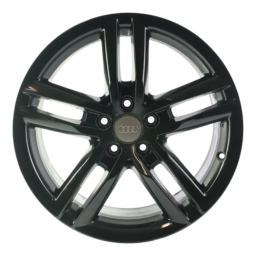 Audi A4 B8 A5 8T Alloy Wheel Rim 18" ET:47 8J Black - SKU 8K0601025CC-7 - Part number 8K0601025CC