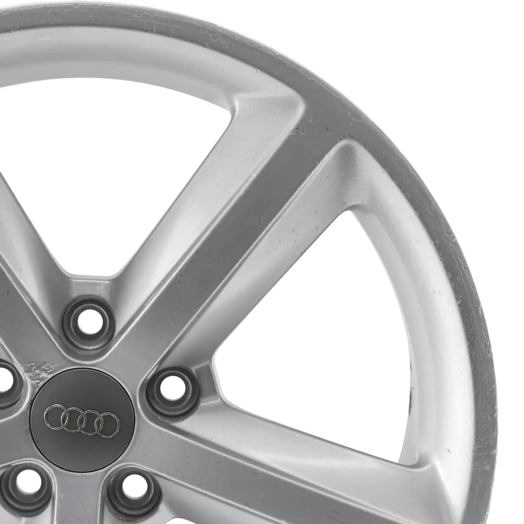 Audi A4 B8 8K Felga Aluminiowa Srebrna 18" ET47 8J - SKU 8K0601025Q-4 - Numer Części 8K0601025Q