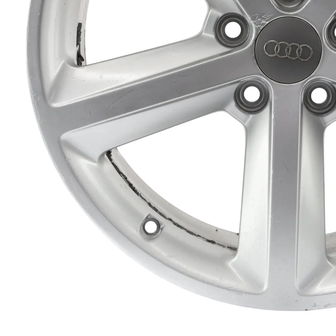 8K Cerchione Lega Argento 18" ET:47 8J Stella per Audi A4 B8 con numero di parte 8K0601025Q Audi A4 B8 8K Cerchione Lega Argento 18" ET:47 8J Stella - SKU 8K0601025Q-4 - Numero di parte 8K0601025Q