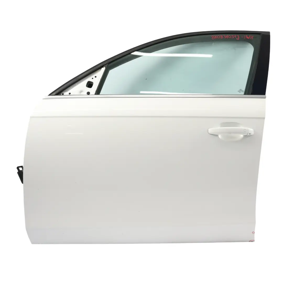 Audi A4 B8 Pannello Rivestimento Guscio Porta Anteriore Sinistra Bianco Ibis Y9C - SKU 8K0831051J-IWH - Numero di parte 8K0831051J
