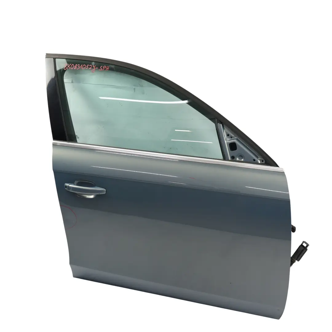 Audi A4 B8 Drzwi Przednie Prawy Przód Niebieski Metalik X5X - SKU 8K0831052J-SPH - Numer Części 8K0831052J