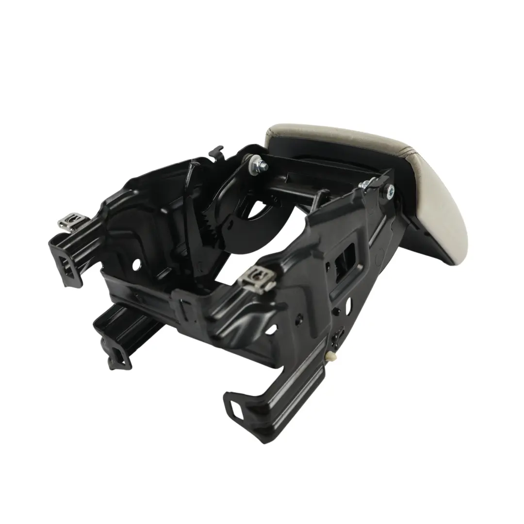 Audi A4 B8 A5 8T Front Armrest Centre Console Cover Leather Grey - SKU 8K0864283-2 - Part number 8K0864283