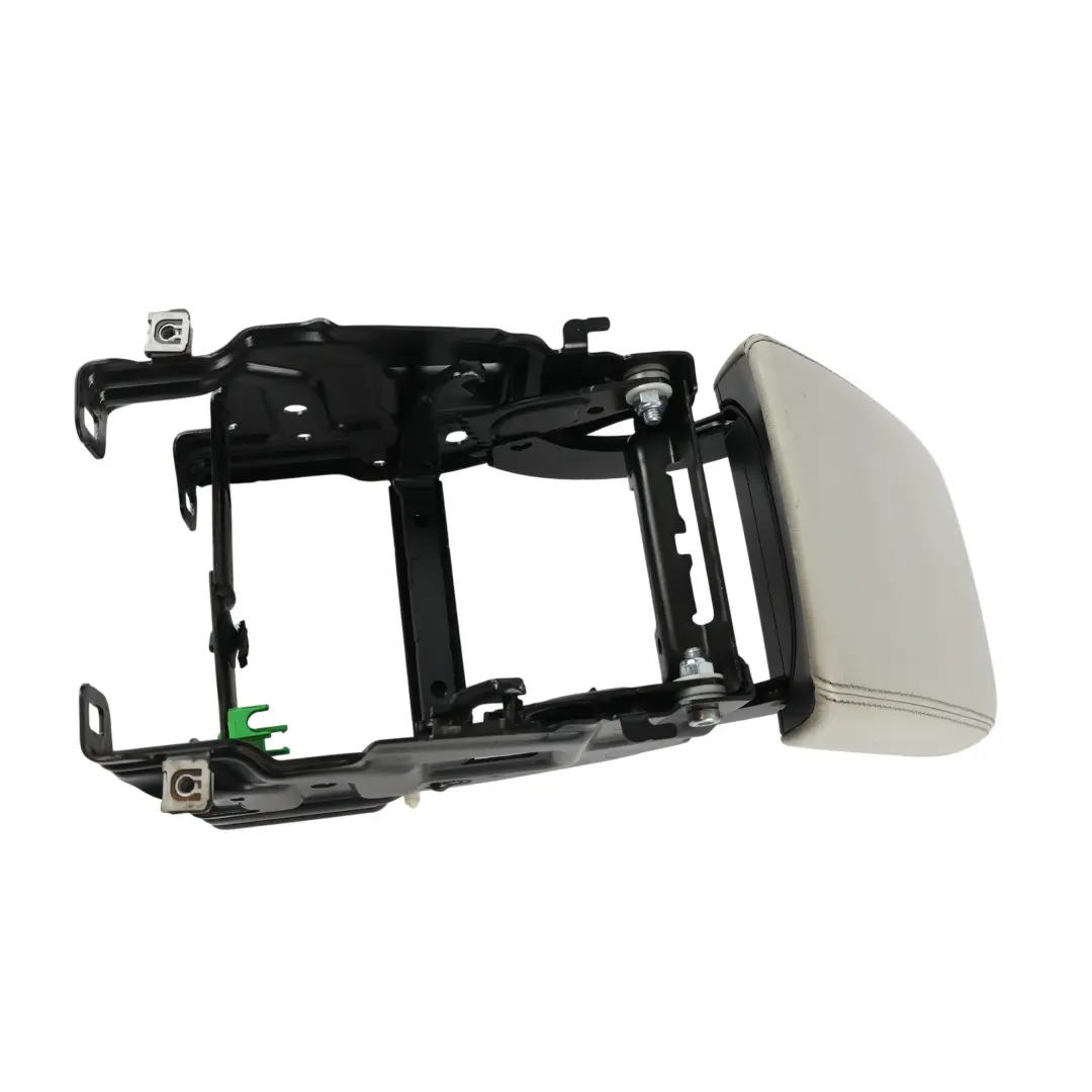 Audi A4 B8 A5 8T Copertura Console Centrale Bracciolo Pelle Grigia - SKU 8K0864283-2 - Numero di parte 8K0864283