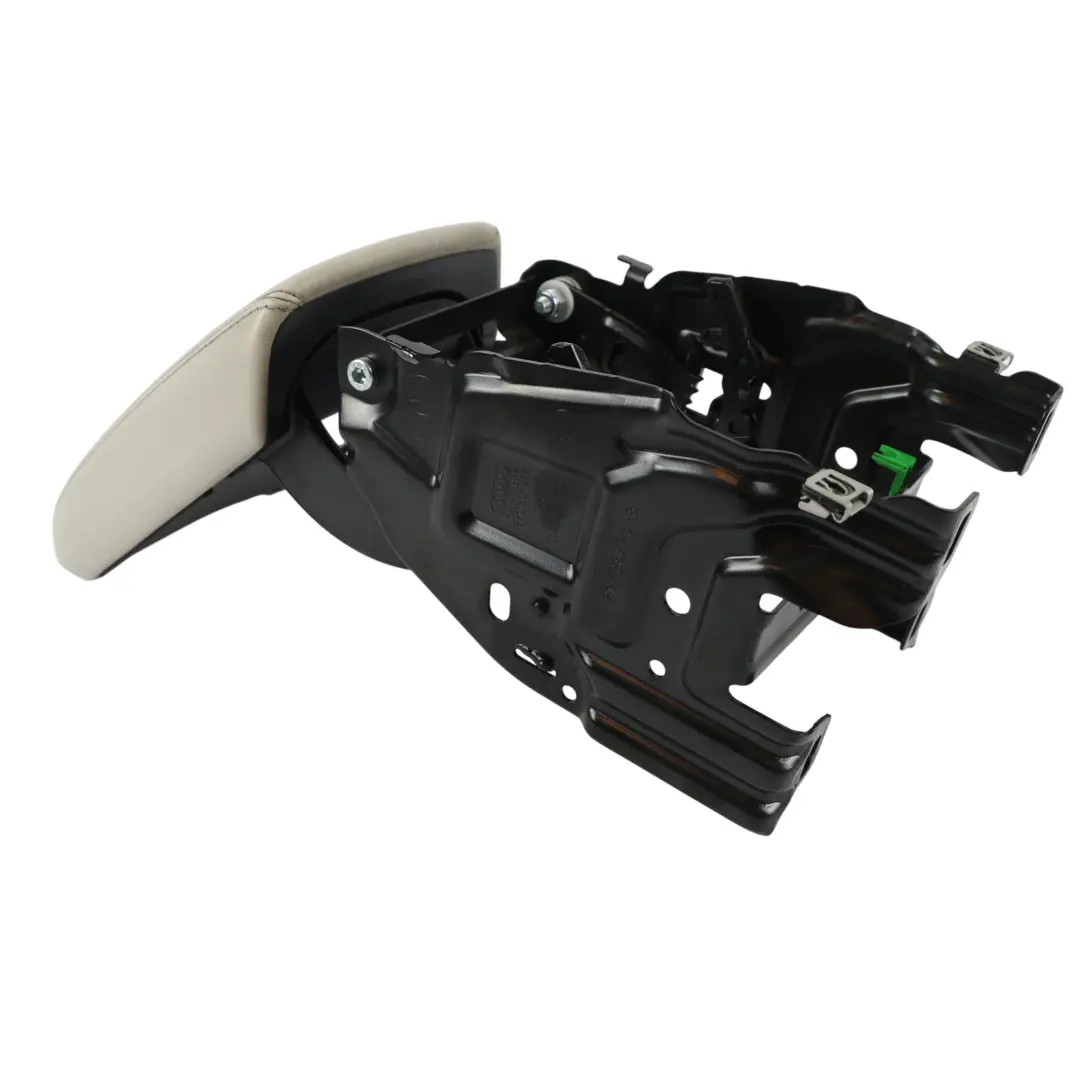 Audi A4 B8 A5 8T Vordere Armlehne Mittelkonsole Abdeckung Leder Grau - SKU 8K0864283-2 - Teilenummer 8K0864283