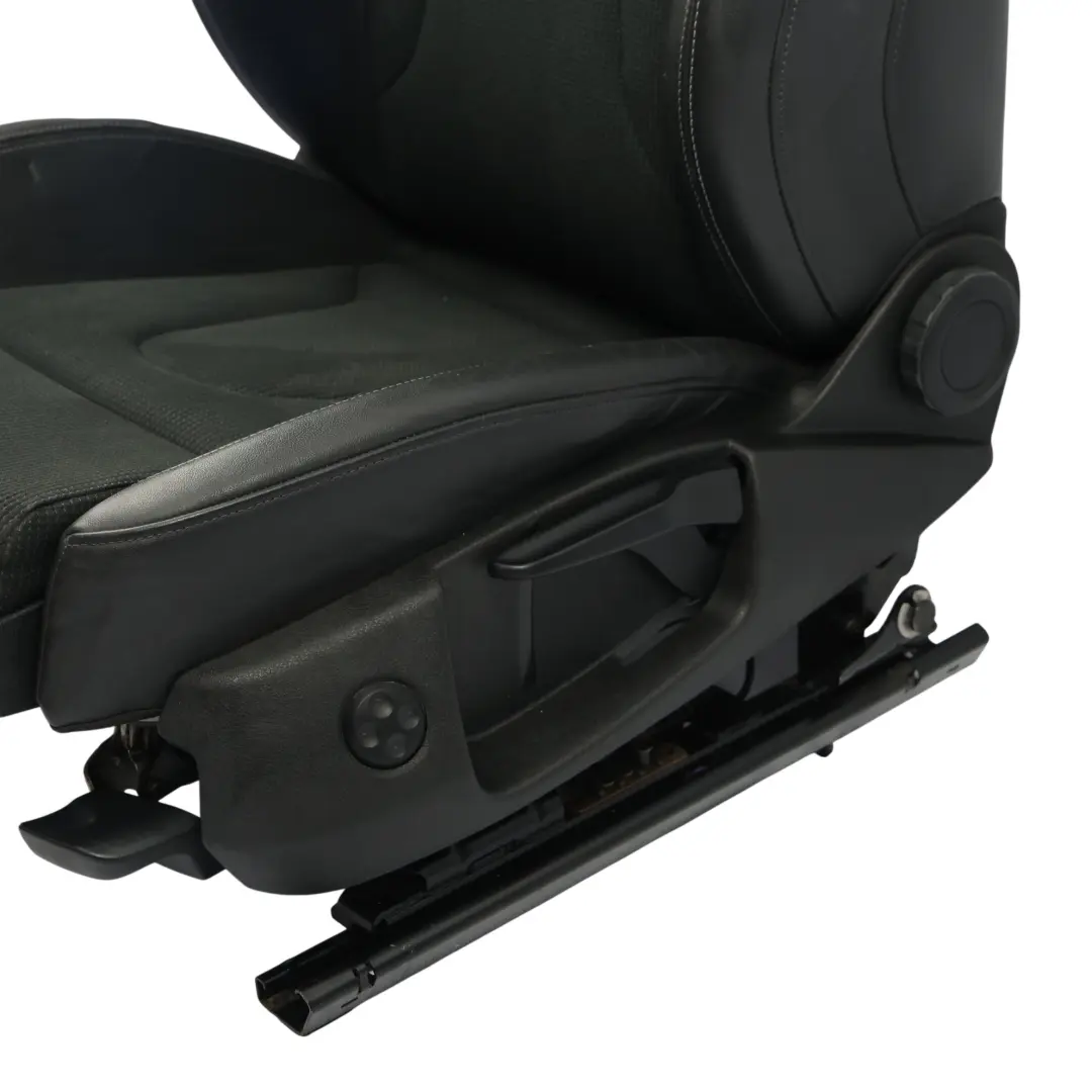 8K Asiento Deportivo S-Line Cuero Negro Gris Izquierdo para Audi A4 B8 con número de pieza 8K0881805BG Audi A4 B8 8K Asiento Deportivo S-Line Cuero Negro Gris Izquierdo - SKU 8K0881805BG-1 - Número de pieza 8K0881805BG