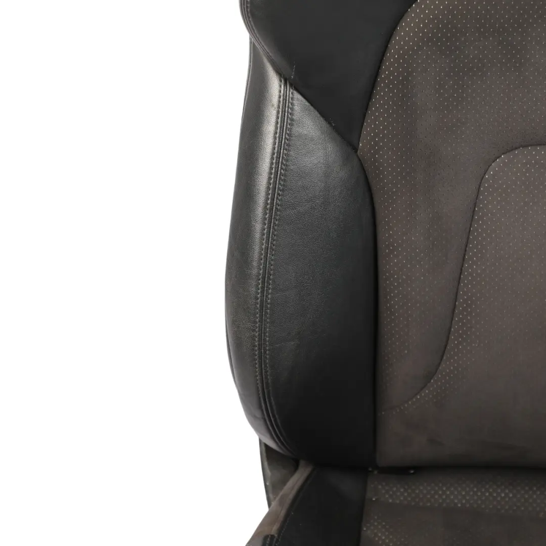 Audi A4 B8 Front Seat Interior S-Line Left N/S Leather Alcantara Black - SKU 8K0881805BK-2 - Part number 8K0881805BK