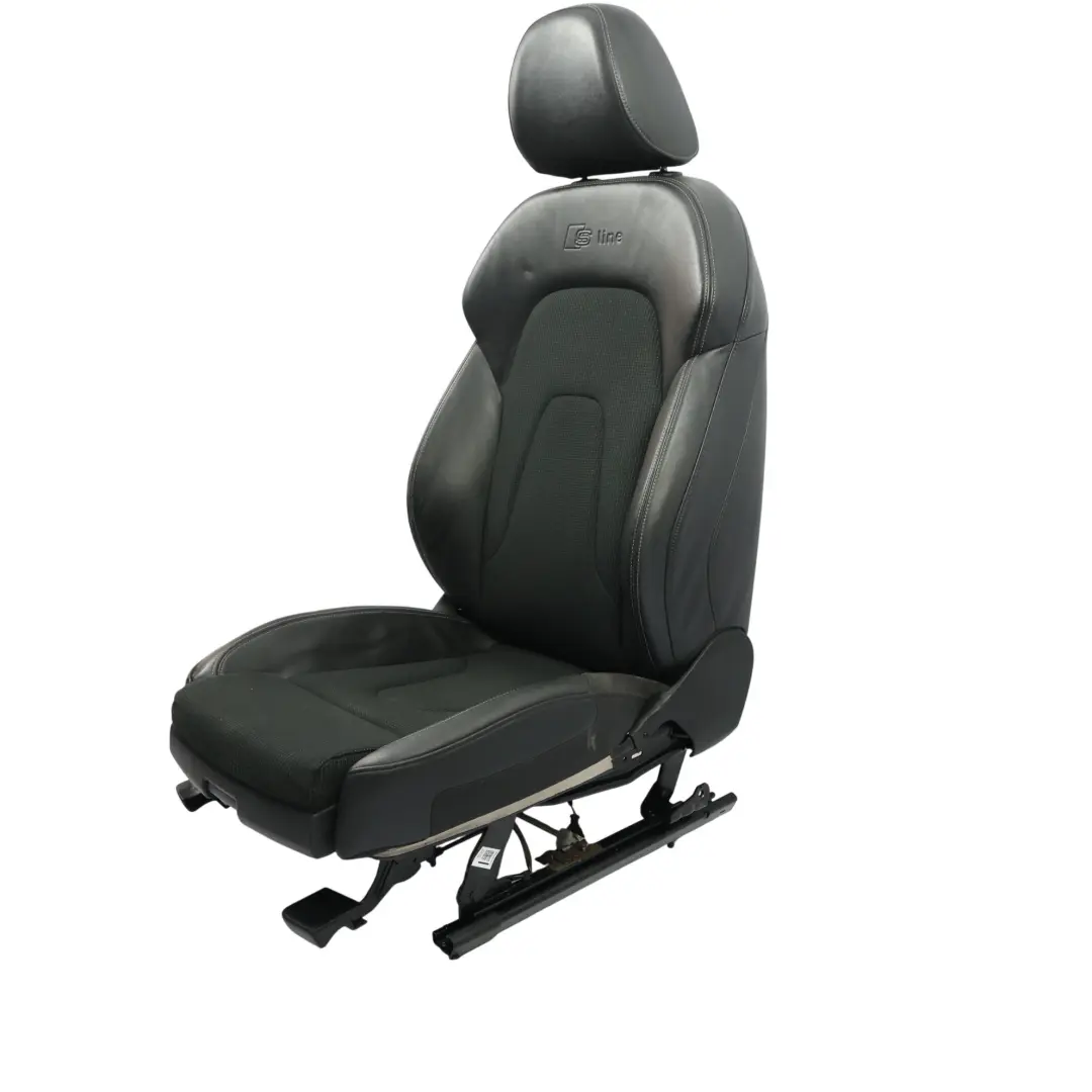 Siège Avant Sport S-Line Intérieur Cuir Tissu Noir Gris Droit pour Audi A4 B8 à propos du numéro de pièce 8K0881806BG Audi A4 B8 Siège Avant Sport S-Line Intérieur Cuir Tissu Noir Gris Droit - SKU 8K0881806BG-1 - Numéro de pièce 8K0881806BG