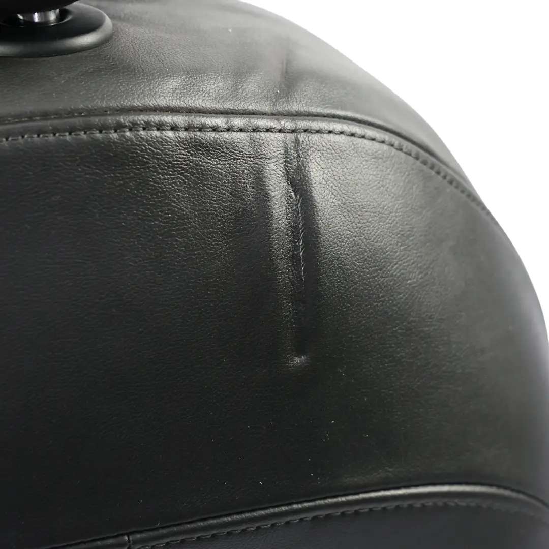 Audi A4 B8 Front Seat Sport S-Line Interior Leather Cloth Black Grey Right O/S - SKU 8K0881806BG-1 - Part number 8K0881806BG