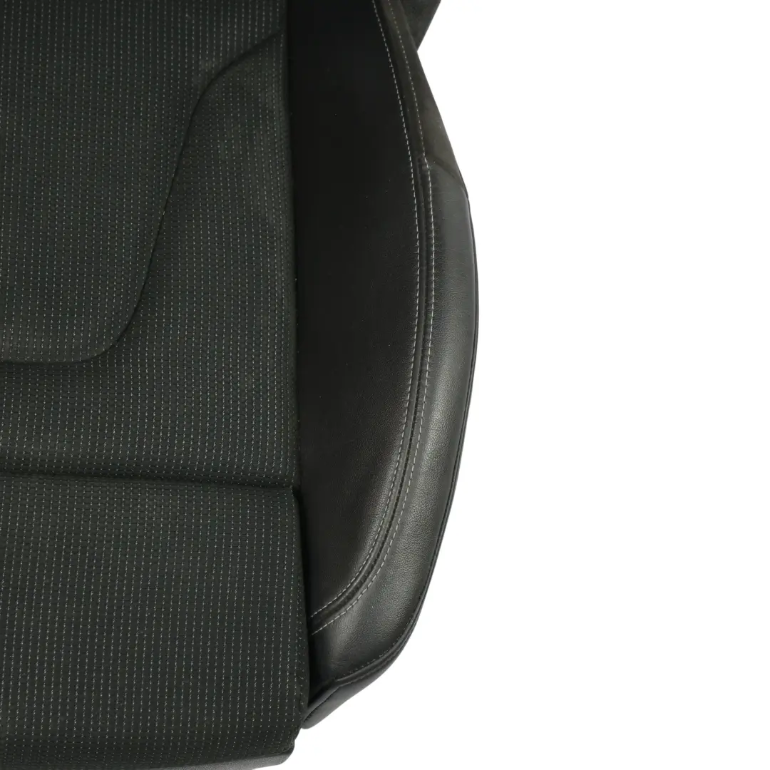 Audi A4 B8 Siège Avant Sport S-Line Intérieur Cuir Tissu Noir Gris Droit - SKU 8K0881806BG-1 - Numéro de pièce 8K0881806BG