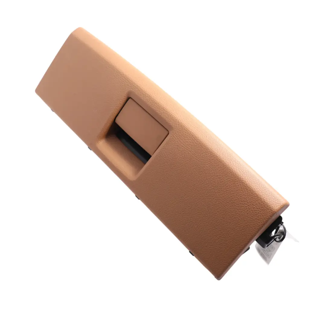 Front Seat Storage Tray Box Compartment Cognac to Porsche Cayenne 92A with Part number 8K0882601D Porsche Cayenne 92A Front Seat Storage Tray Box Compartment Cognac - SKU 8K0882601D - Part number 8K0882601D
