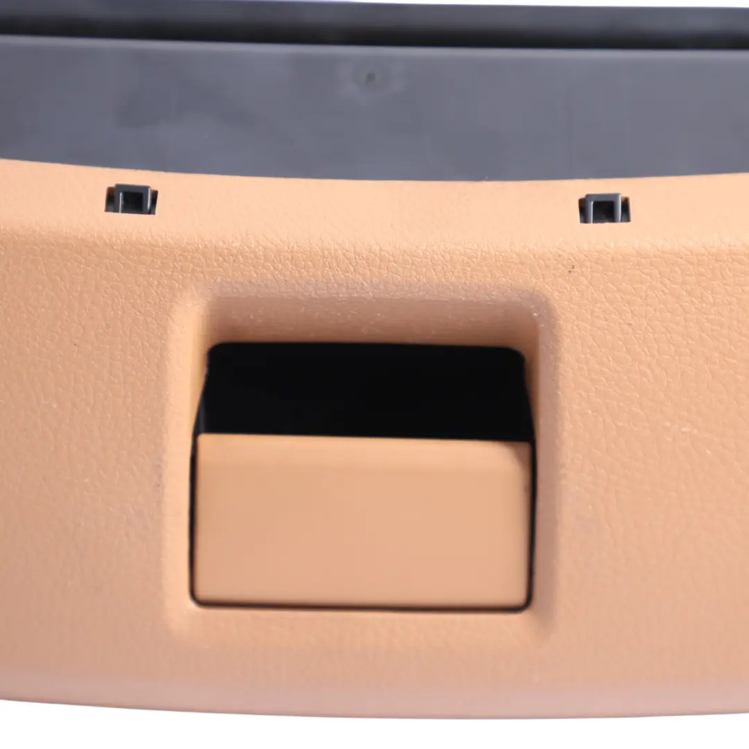 Porsche Cayenne 92A Front Seat Storage Tray Box Compartment Cognac - SKU 8K0882601D - Part number 8K0882601D