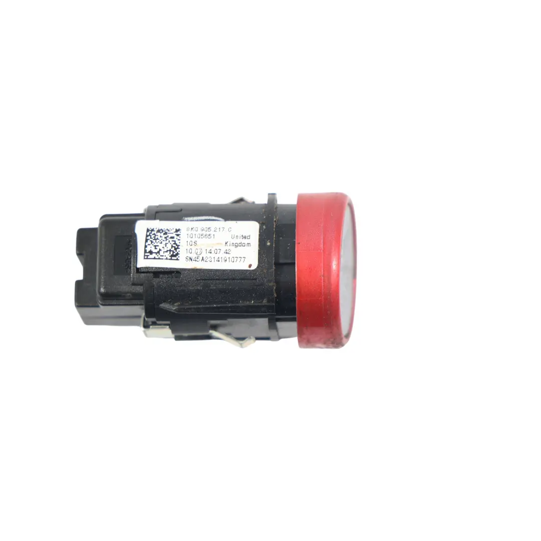 Botón Interruptor Encendido Motor Rojo para Audi A4 B8 A5 8T Q5 8R con número de pieza 8K0905217C Audi A4 B8 A5 8T Q5 8R Botón Interruptor Encendido Motor Rojo - SKU 8K0905217C-1 - Número de pieza 8K0905217C