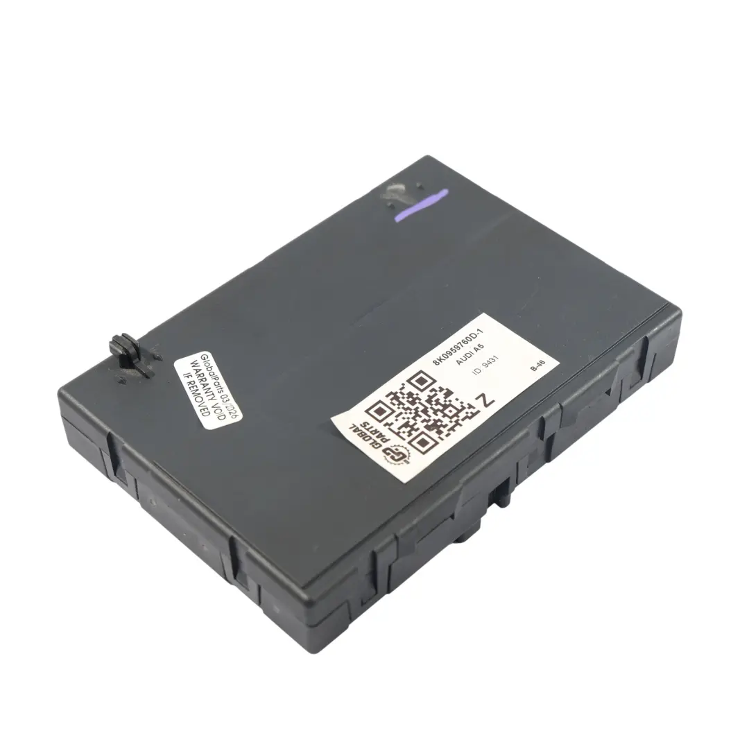 Module Unité Contrôle Siège Conducteur Avant pour Audi A5 8T à propos du numéro de pièce 8K0959760D Audi A5 8T Module Unité Contrôle Siège Conducteur Avant - SKU 8K0959760D-1 - Numéro de pièce 8K0959760D