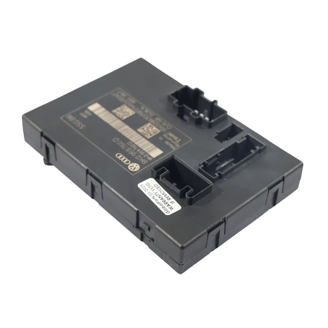 Módulo Control Asiento Conductor Delantero para Audi A5 8T con número de pieza 8K0959760D Audi A5 8T Módulo Control Asiento Conductor Delantero - SKU 8K0959760D-1 - Número de pieza 8K0959760D