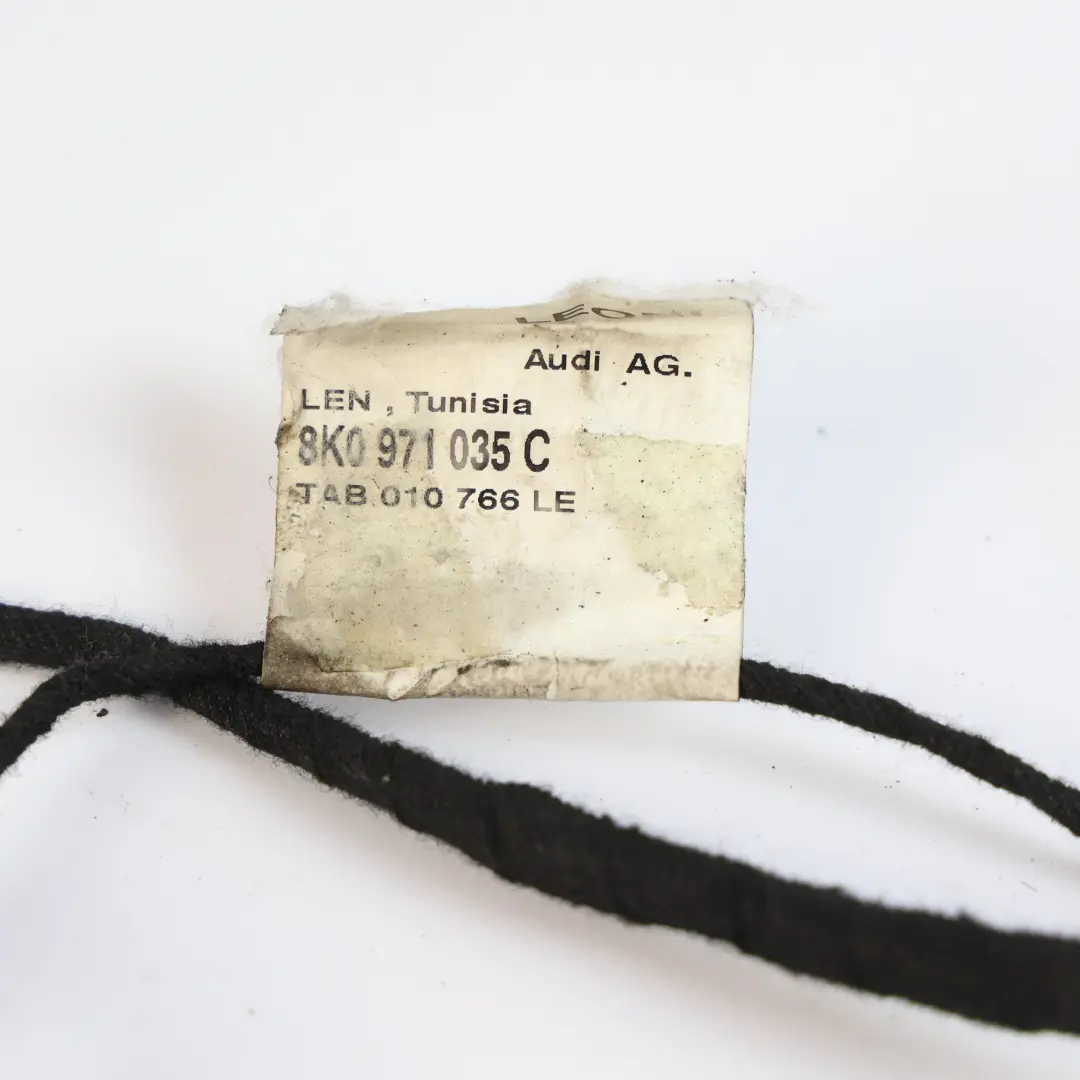 Cablaggio Porta Anteriore Lato Guidatore per Audi A4 B8 con numero di parte 8K0971035C Audi A4 B8 Cablaggio Porta Anteriore Lato Guidatore - SKU 8K0971035C - Numero di parte 8K0971035C
