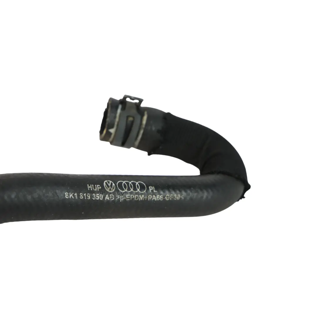 Heater Matrix Connecting Pipe Coolant Hose Tube to Audi A4 B8 A5 8T with Part number 8K1819350AB Audi A4 B8 A5 8T Heater Matrix Connecting Pipe Coolant Hose Tube - SKU 8K1819350AB - Part number 8K1819350AB