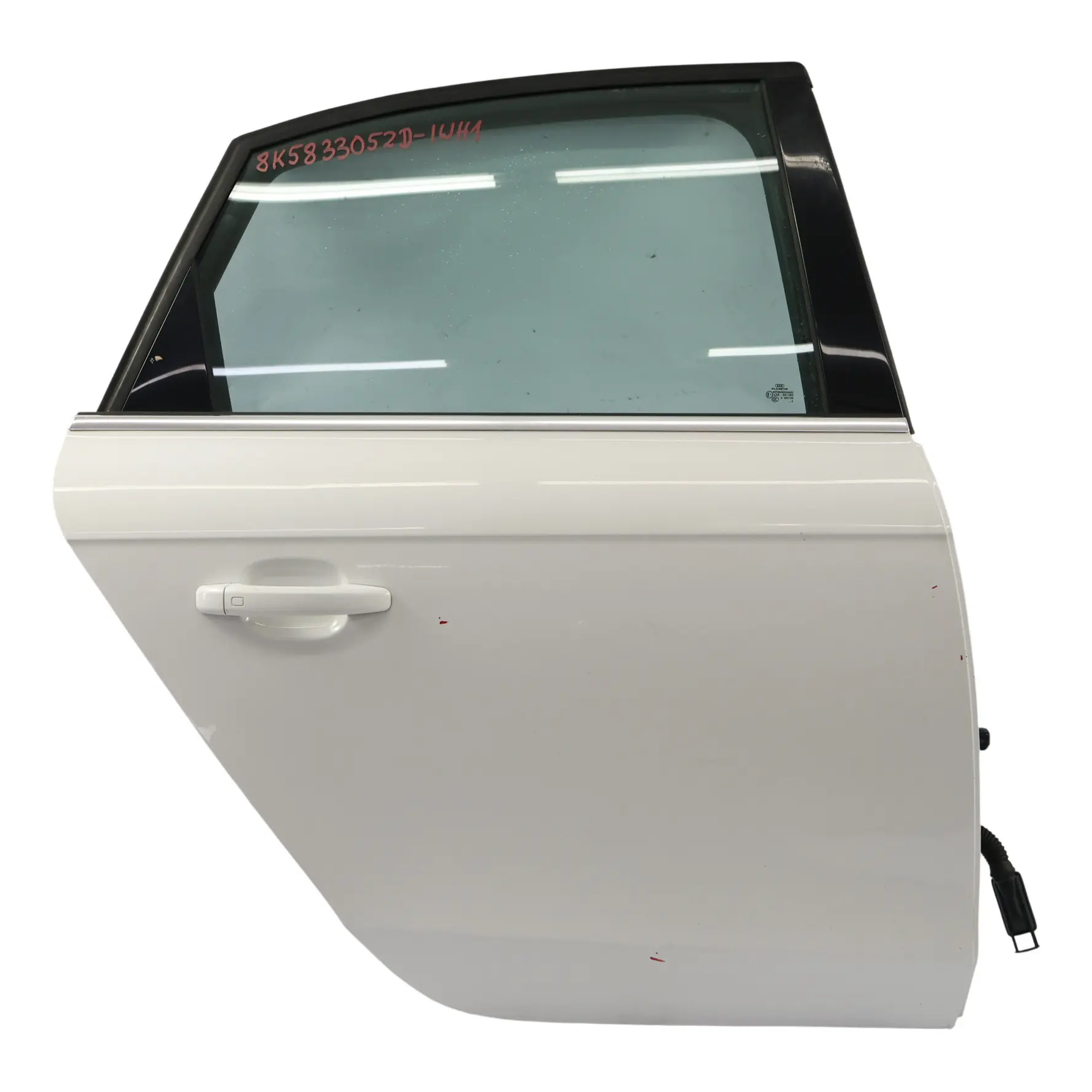 Audi A4 B8 Limousine Rear Door Right O/S Ibis White - Y9C
