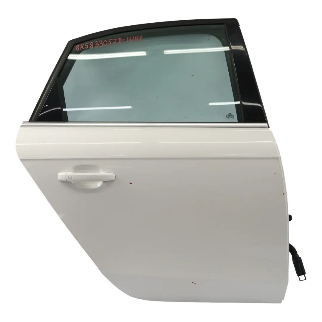 Door Right O/S Ibis White - Y9C to Audi A4 B8 Limousine Rear with Part number 8K5833052D Audi A4 B8 Limousine Rear Door Right O/S Ibis White - Y9C - SKU 8K5833052D-IWH1 - Part number 8K5833052D