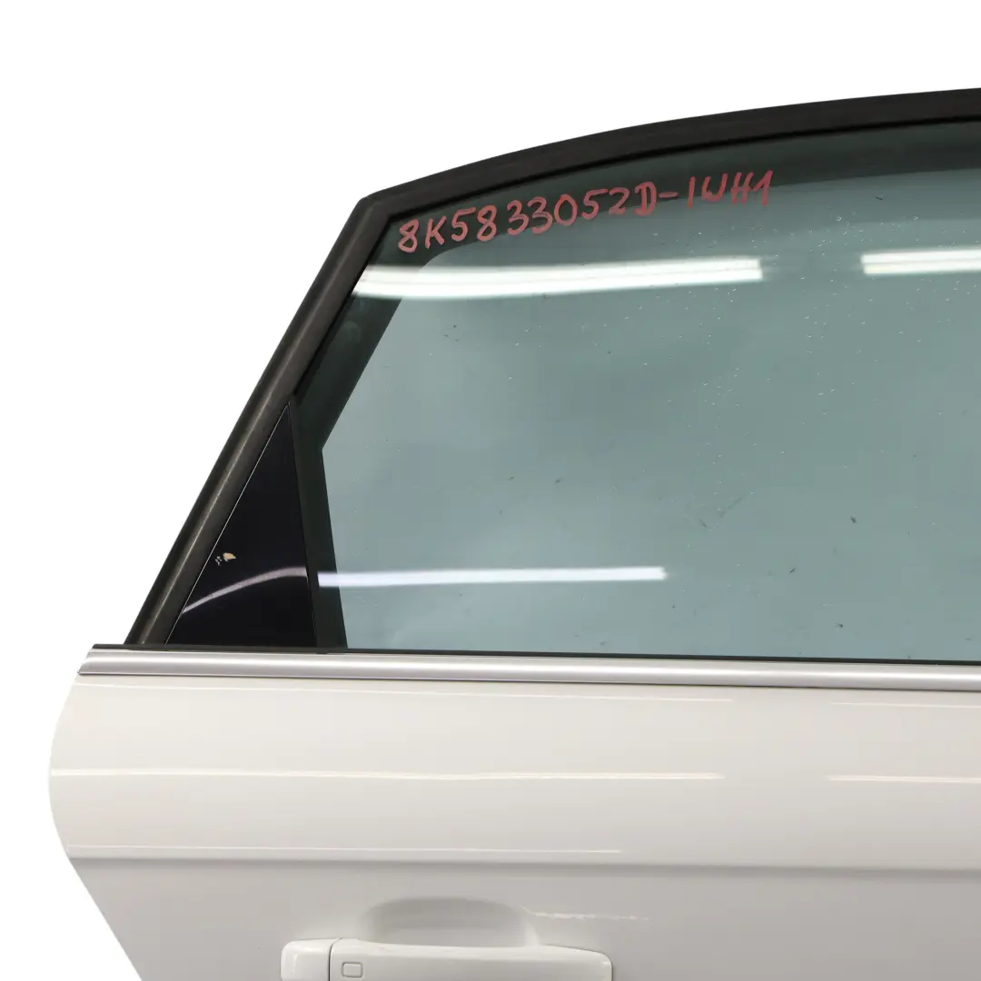 Audi A4 A8 Limousine Hintertür Rechts Ibis White Weiss - Y9C - SKU 8K5833052D-IWH1 - Teilenummer 8K5833052D