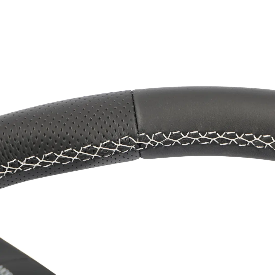 NUEVO Volante Cuero Negro Fondo Plano para Audi A3 S3 8P con número de pieza 8P0419091CR Audi A3 S3 8P NUEVO Volante Cuero Negro Fondo Plano - SKU 8P0419091CR-1 - Número de pieza 8P0419091CR