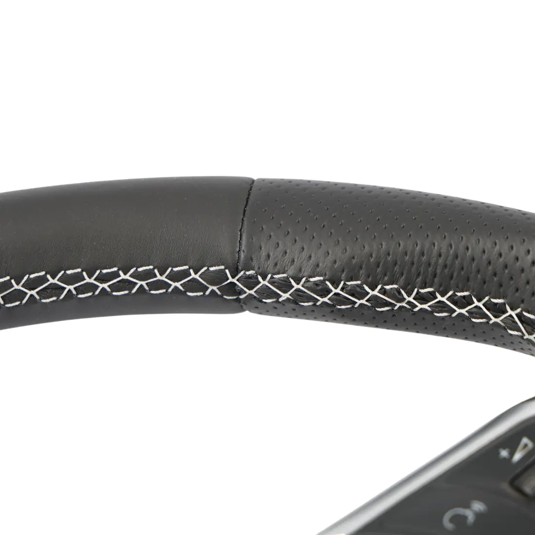 Volant En Cuir Noir À Fond Plat pour Audi A3 S3 8P à propos du numéro de pièce 8P0419091CR Audi A3 S3 8P Volant En Cuir Noir À Fond Plat - SKU 8P0419091CR-1 - Numéro de pièce 8P0419091CR