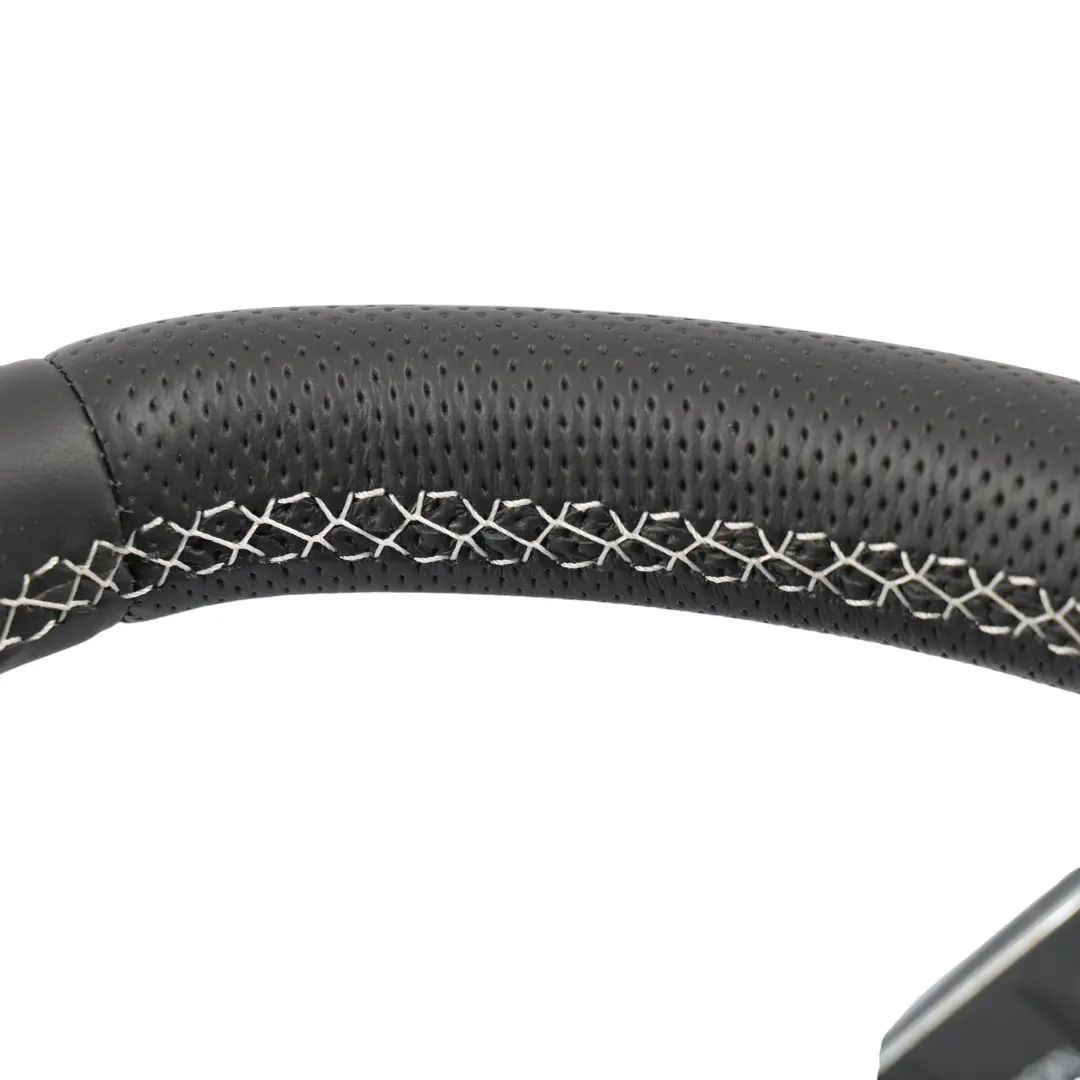 NUOVO Volante In Pelle Nera Fondo Piatto per Audi A3 S3 8P con numero di parte 8P0419091CR Audi A3 S3 8P NUOVO Volante In Pelle Nera Fondo Piatto - SKU 8P0419091CR-1 - Numero di parte 8P0419091CR